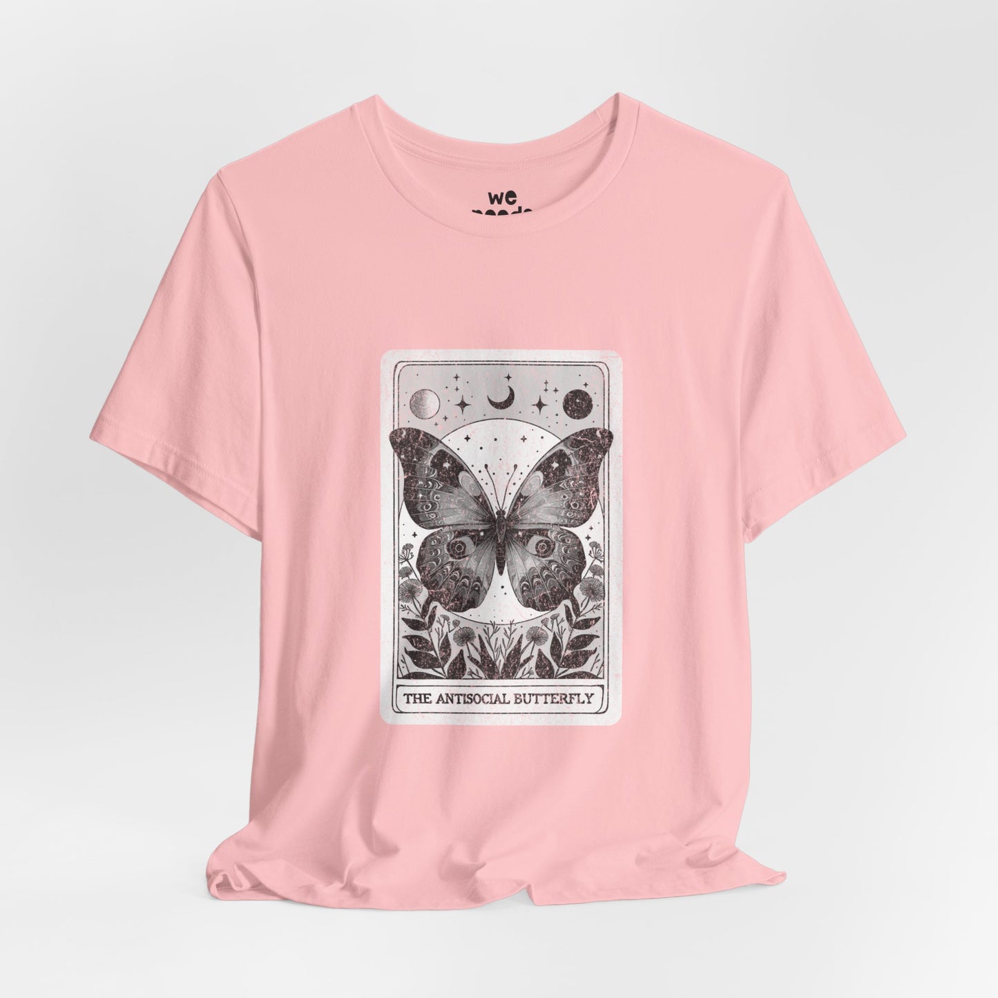 The Antisocial Butterfly Tee — Black & White