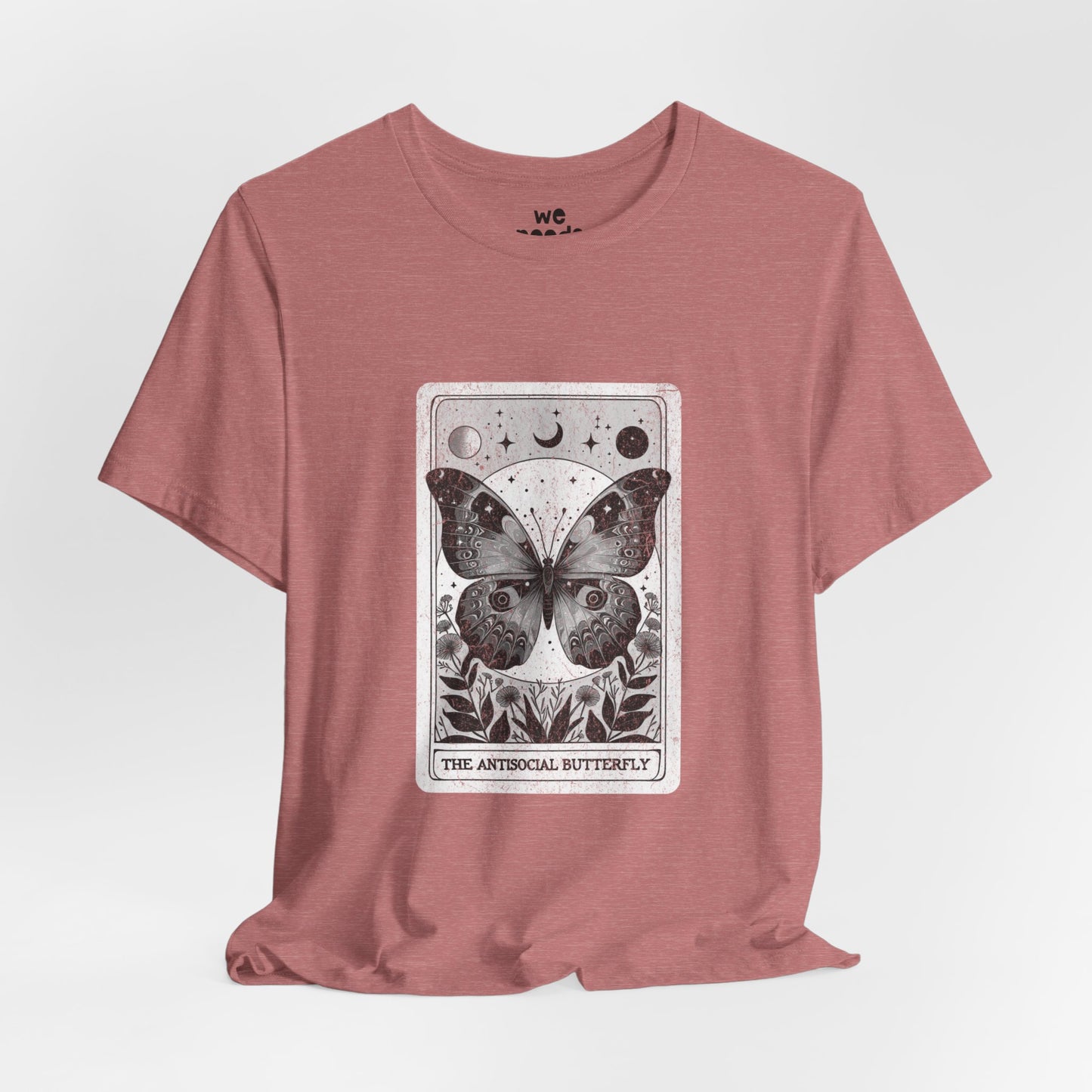 The Antisocial Butterfly Tee — Black & White