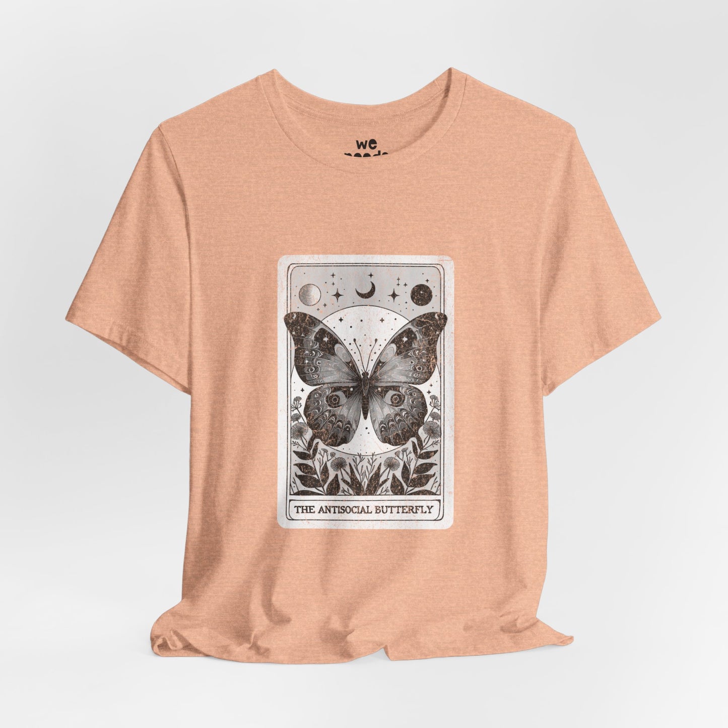The Antisocial Butterfly Tee — Black & White