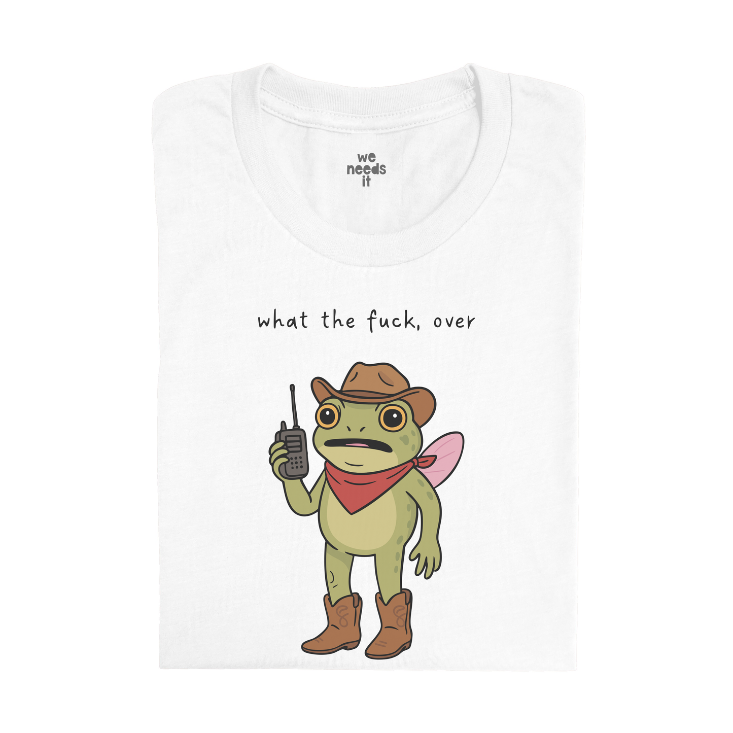 What The F*ck Over Frog Tee
