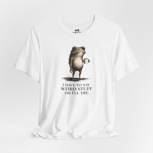 Weird Stuff Frog Tee